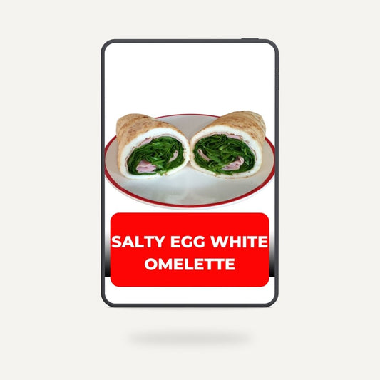 Salty Egg White Omelette