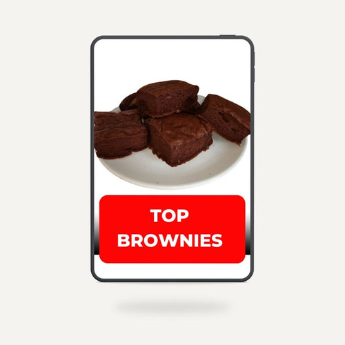 Top Brownies